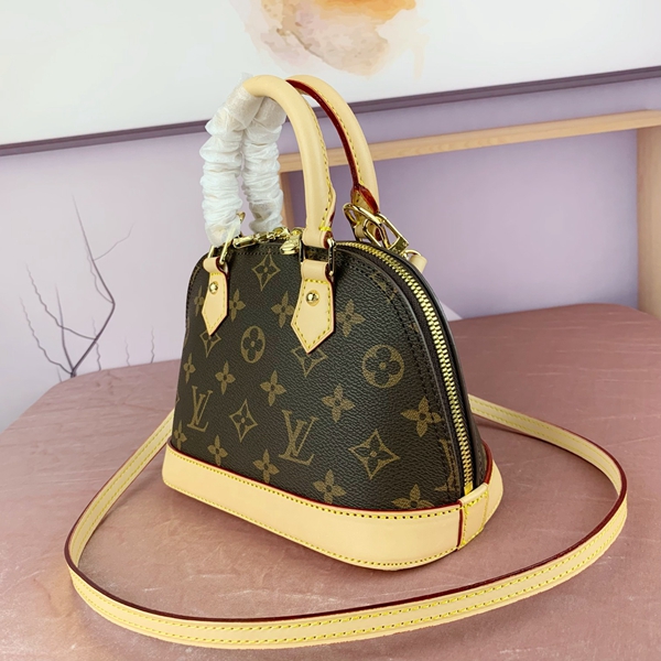 ルイヴィトンバッグ側面デザイン